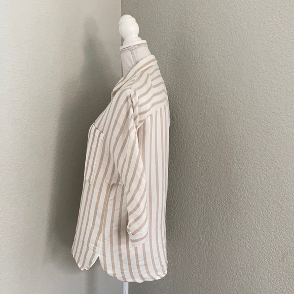 Zara Basic Button Down Shirt - Picture 3 of 8